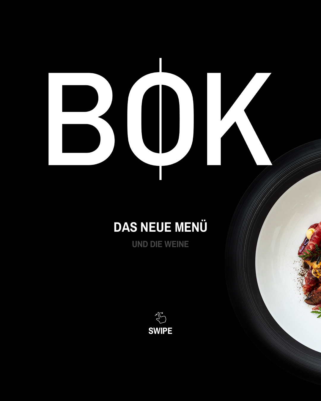 BOK Instagram-Carousel „Das neue Menü“, Slide 1 von 11