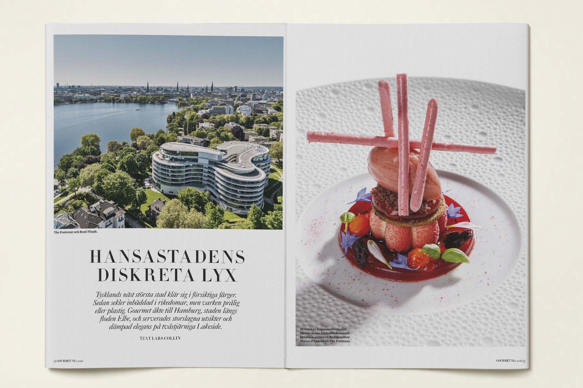 Gourmet (Schweden) · „Hansastadens diskreta lyx“ von Lars Collin