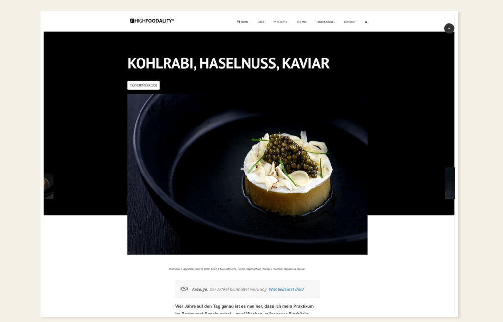 Imperial Caviar, Berlin – Referenz Kaiserhappen