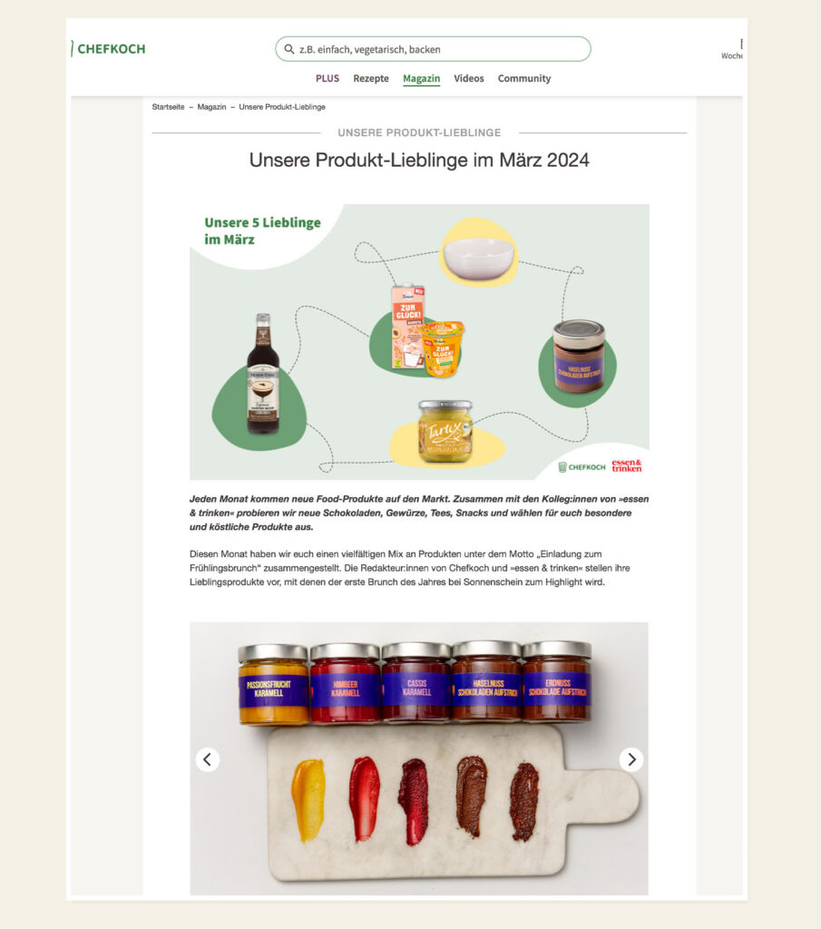 Léonie Corentin Chocolatiers, Hamburg – Referenz Kaiserhappen