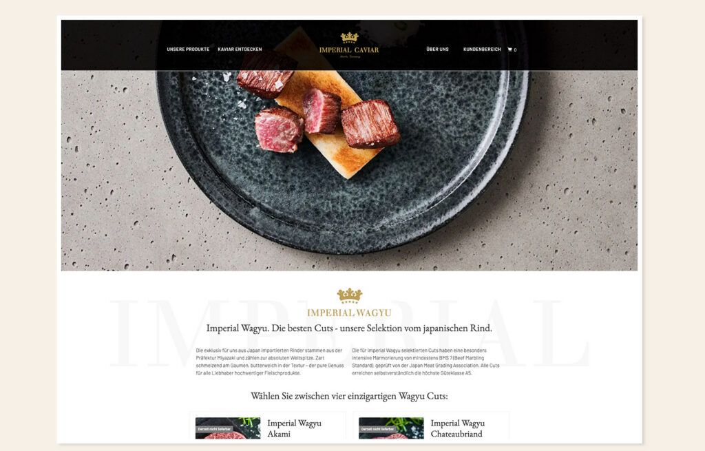 Imperial Caviar, Berlin – Referenz Kaiserhappen